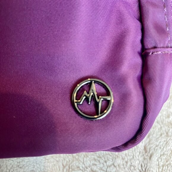 Purple Pander pouch with zipper closure - Picture 3 of 5